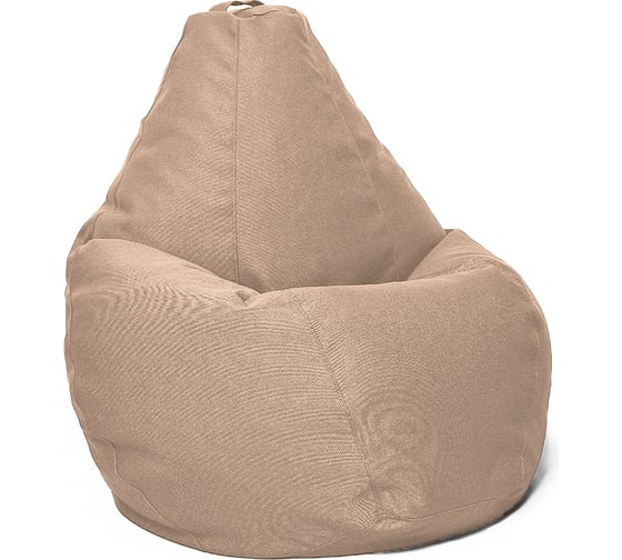 Кресло-мешок Relax line Груша в рогожке Bahama Hazel XL К-151