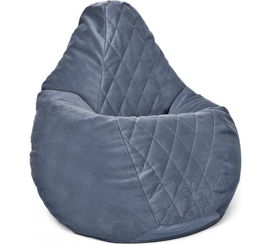 Кресло-мешок Relax line Груша Maserrati 21 XL+декоративная отделка К-120