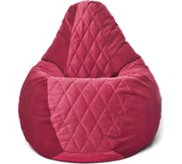 Кресло-мешок Relax line Груша Maserrati 14 S+декоративная отделка К-134