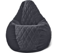 Кресло-мешок Relax line Груша Maserrati 20 XL+декоративная отделка К-119