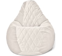 Кресло-мешок Relax line Груша Maserrati 01 S+декоративная отделка К-121