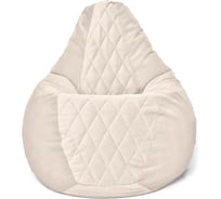 Кресло-мешок Relax line Груша Maserrati 02 S+декоративная отделка К-122