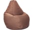 Кресло-мешок Relax line Груша в рогожке Bahama Chocolate XL К-144 2