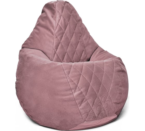 Кресло-мешок Relax line Груша Maserrati 15 XL+декоративная отделка К-114