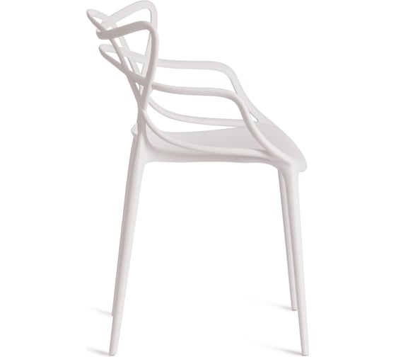 Комплект стульев TetChair Cat Chair (mod. 028) пластик, 53x59x82,5 см, белый, 2 шт. 24287