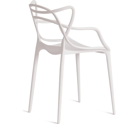 Комплект стульев TetChair Cat Chair (mod. 028) пластик, 53x59x82,5 см, белый, 2 шт. 24287