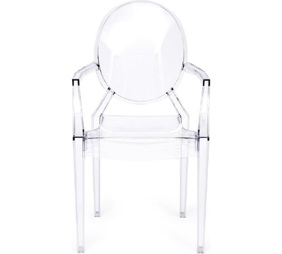 Комплект кресел Tetchair MEDALION (mod. 922) 4 шт. пластик, 56,5*53,2*92,5см, прозрачный 21814