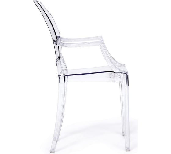 Комплект кресел Tetchair MEDALION (mod. 922) 4 шт. пластик, 56,5*53,2*92,5см, прозрачный 21814