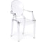 Комплект кресел Tetchair MEDALION (mod. 922) 4 шт. пластик, 56,5*53,2*92,5см, прозрачный 21814 2