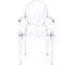 Комплект кресел Tetchair MEDALION (mod. 922) 4 шт. пластик, 56,5*53,2*92,5см, прозрачный 21814 3