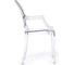 Комплект кресел Tetchair MEDALION (mod. 922) 4 шт. пластик, 56,5*53,2*92,5см, прозрачный 21814 4