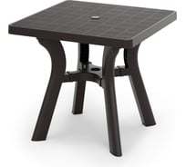 Стол квадратный ЗПИ "Альтернатива" "Атлант" 800мм (мокко) М8941