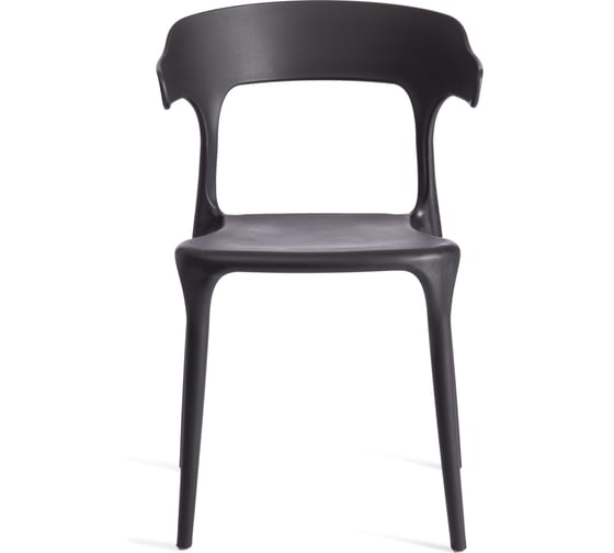Стул Tetchair TON (mod. PC33) пластик, 48x48x74 см, черный 24692