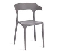 Стул Tetchair TON (mod. PC33) пластик, 48x48x74 см, темно-серый 24693