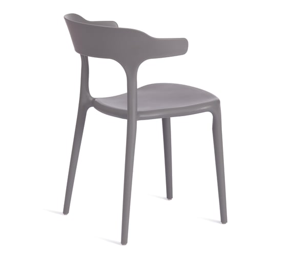 Стул Tetchair TON (mod. PC33) пластик, 48x48x74 см, темно-серый 24693