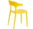 Комплект стульев 4 шт. Tetchair TON (mod. PC33) пластик, 48x48x74 см, желтый 24286 4