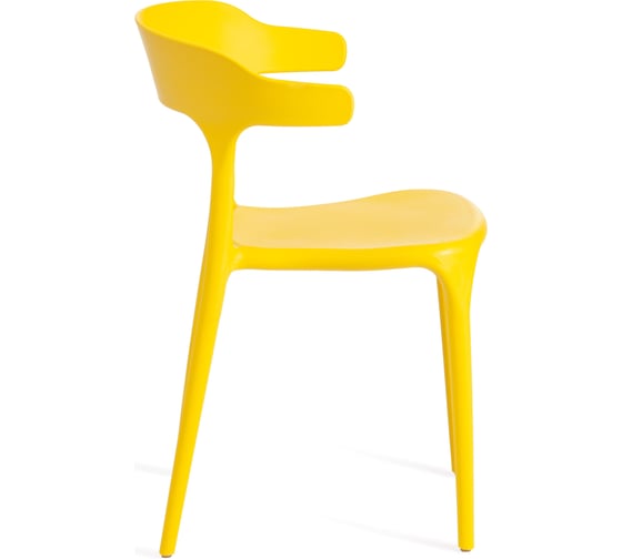Стул Tetchair TON (mod. PC33) пластик, 48x48x74 см, желтый 24694