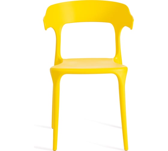 Стул Tetchair TON (mod. PC33) пластик, 48x48x74 см, желтый 24694