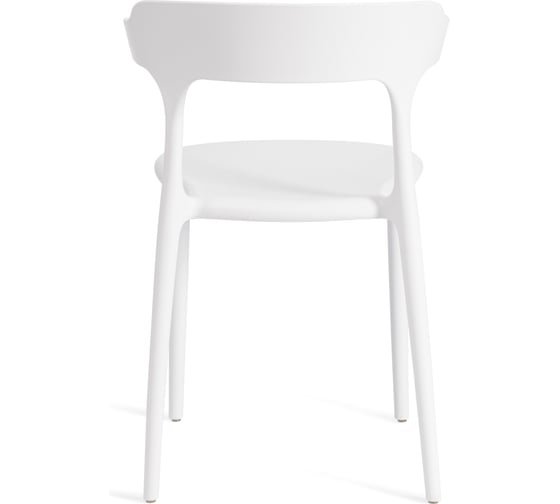 Комплект стульев 4 шт. Tetchair TON (mod. PC33) пластик, 48x48x74 см, белый 24285