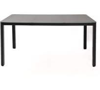Алюминиевый стол Joygarden LUCCA 160 см темно-серый 41002