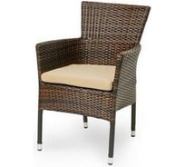 Комплект плетеных кресел Joygarden AROMA 4 шт., цвет темно-коричневый 28513/28513/28513/28513