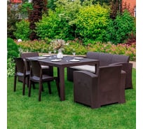 Комплект садовой мебели Royal Family LANA LUX DINING M, коричневый 835-853-61-21