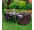 Комплект садовой мебели Royal Family LANA LUX DINING M, коричневый 835-853-61-21 1