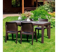 Комплект садовой мебели Royal Family JULY S, коричневый 854-61