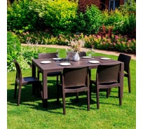 Комплект садовой мебели Royal Family JULY M, коричневый 856-61