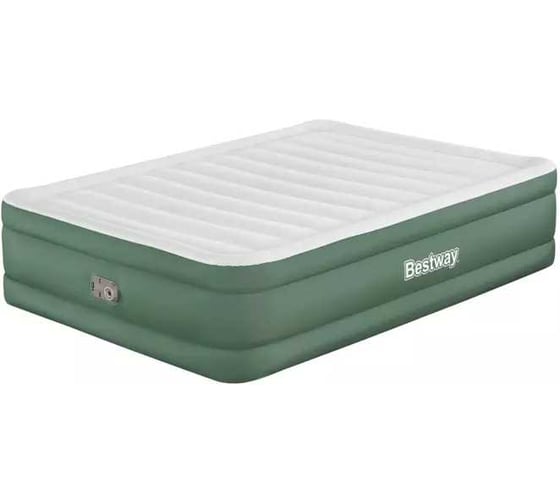 Надувная кровать BestWay ToughLite 203x152x46см, встр.насос 220В, до 350кг 69646 BW 1