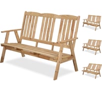 Трехместная скамья-реклайнер InterLINK ОЛИВЕР 500354