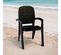 Кресло HONEYCOMB Wood шоколадное M-SEAT02Wood2