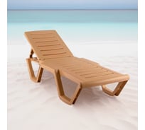 Шезлонг HONEYCOMB Relax бежевый M-SHEZ02Relax2