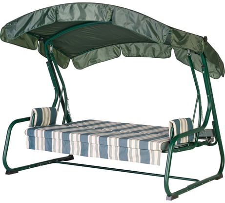 Качели садовые Удачная Мебель Барселона, цвет зеленый A45G.305