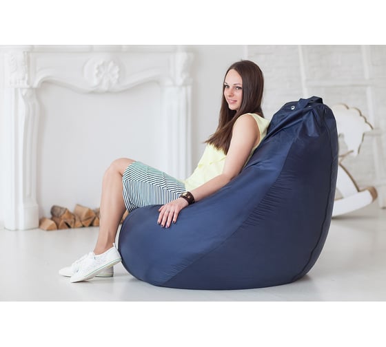 Кресло-мешок DreamBag Темно-Синее Оксфорд р.XL 5000721