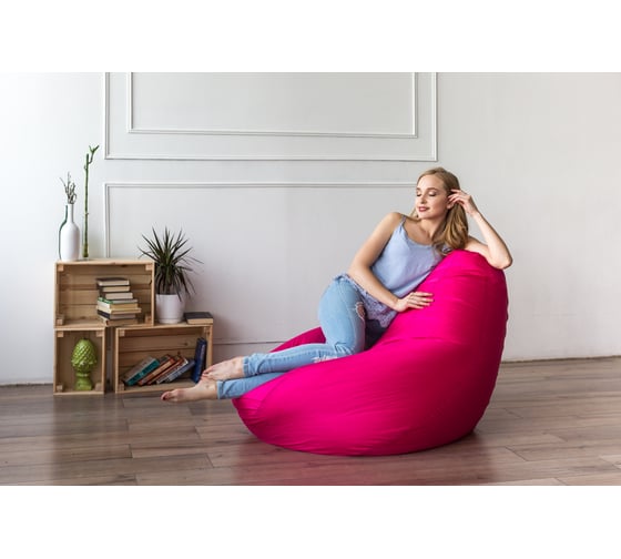 Кресло-мешок DreamBag Розовое Оксфорд р.XL 5000221