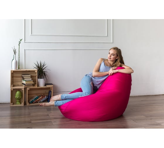 Кресло-мешок DreamBag Розовое Оксфорд р.3XL 5000241