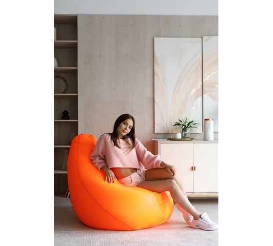 Кресло-мешок DreamBag Оранжевое Оксфорд  р.3XL 5001341