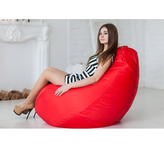 Кресло-мешок DreamBag Красное Оксфорд р.XL 5001121