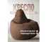 Кресло-мешок DreamBag цвет коричневый Велюр 5XL 5022941 2