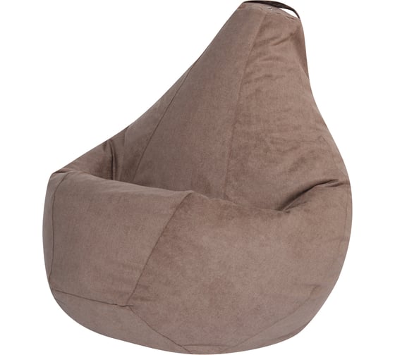 Кресло-мешок DreamBag, бежевый, велюр, р.2XL 5022631