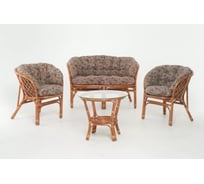 Комплект для отдыха Vinotti 01/16 NEW Коньяк подушки коричневые