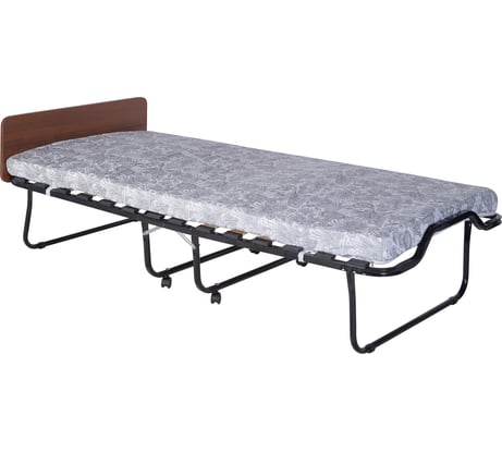 Раскладная кровать Удачная Мебель Элеонора-М с изголовьем, орех В32-М