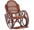 Кресло-качалка RattanDesign NOVO МИ с подушкой, цвет Коньяк 004728 2