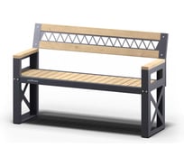 Скамейка садовая ООО Гео-Мебель Геометрия FG100