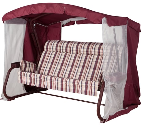 Качели садовые Удачная Мебель Мерида Премиум антрацит A56А.336