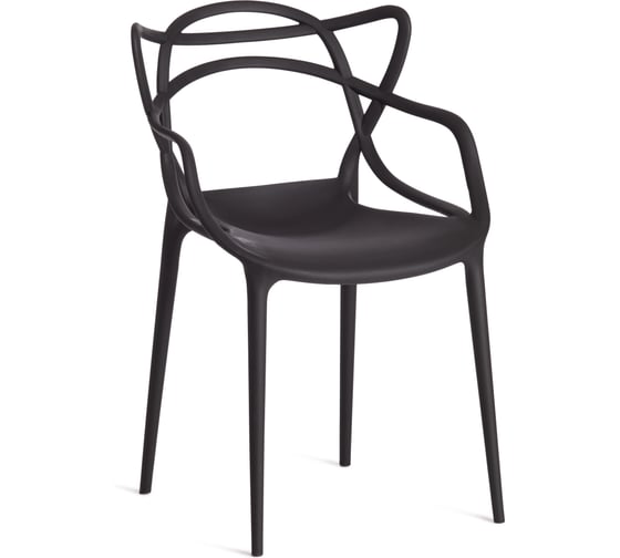 Стул Tetchair Cat Chair (mod. 028) пластик, черный 24782 1