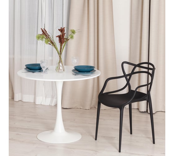 Стул Tetchair Cat Chair (mod. 028) пластик, черный 24782