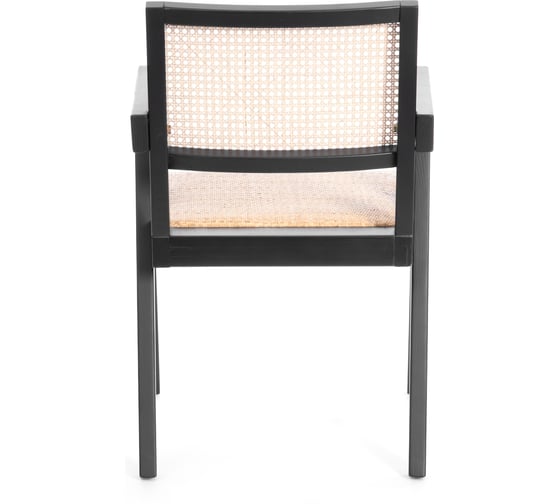 Комплект кресел Tetchair LOKI дерево вяз/ротанг, черный, 2 шт 24339