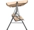 Качели садовые DASWERK COMFORT SC-003, 3 места, Ш170хГ110хВ153, мягкое сиденье, кофейный, 680052 11
